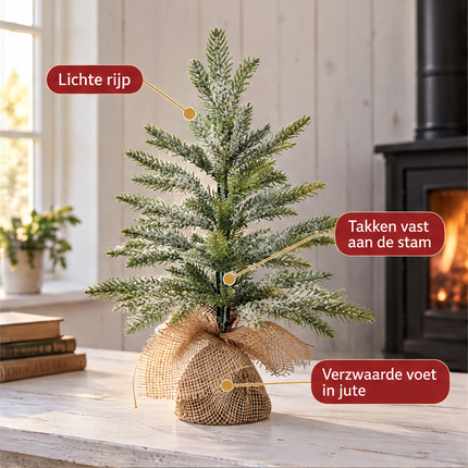 infographic opus55 infographic 2 - Cheqo® Mini Kerstboom 45 cm met Bevroren Takken