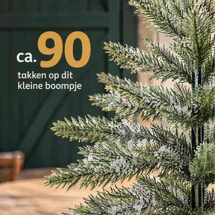 infographic opus55 infographic 4 - Cheqo® Mini Kerstboom 45 cm met Bevroren Takken