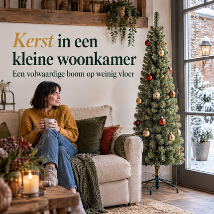 infographic opus55 infographic 1 - Cheqo® Kunstkerstboom 185 cm Ø55 cm zonder Verlichting