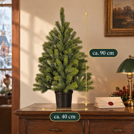 infographic opus55 infographic 3 - Cheqo® Mini Kerstboom 90 cm zonder Verlichting