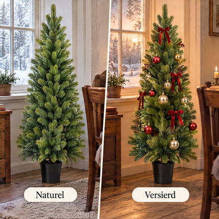 infographic opus55 infographic 5 - Cheqo® Kunstkerstboom 120 cm Ø60 cm zonder Verlichting