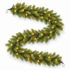 infographic opus55 hoofdafbeelding - Cheqo® Kerstslinger 180 cm Groen met 30 LED Warm Wit