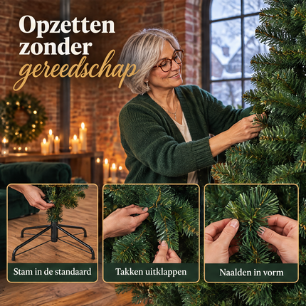 infographic opus55 infographic 4 - Cheqo® Kunstkerstboom 230 cm
