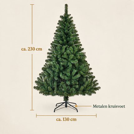 infographic opus55 infographic 5 - Cheqo® Kunstkerstboom 230 cm