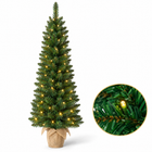 infographic opus55 hoofdafbeelding - Cheqo® Mini Kerstboom 90 cm met Verlichting Warm Wit