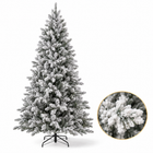 infographic opus55 hoofdafbeelding - Cheqo® Kunstkerstboom 155 cm met Sneeuw zonder Verlichting