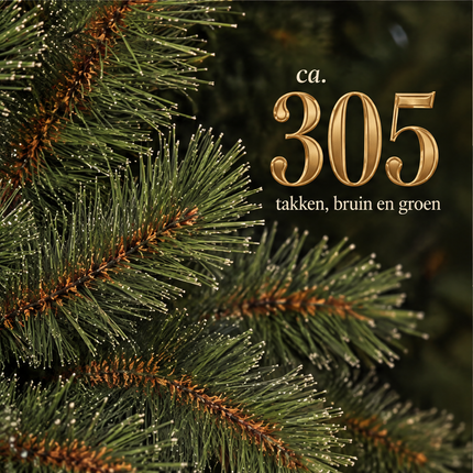 infographic opus55 infographic 4 - Cheqo® Kunstkerstboom 120 cm Ø85 cm met Witte Naaldpuntjes zonder Verlichting