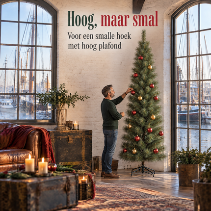 infographic opus55 infographic 1 - Cheqo® Kunstkerstboom 260 cm met Witte Naaldpuntjes