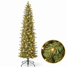 infographic opus55 hoofdafbeelding - Cheqo® Kunstkerstboom 260 cm met Verlichting Warm Wit