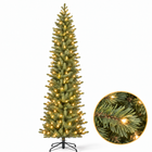 infographic opus55 hoofdafbeelding - Cheqo® Kunstkerstboom 230 cm met Verlichting Warm Wit