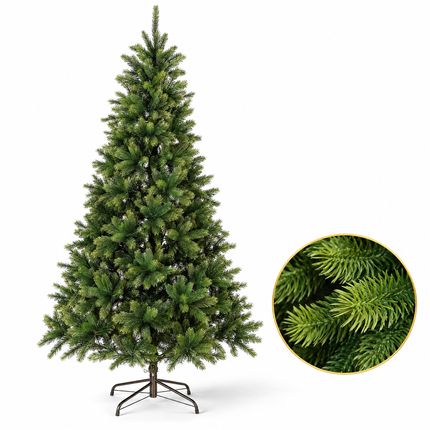 infographic opus55 hoofdafbeelding - Cheqo® Kunstkerstboom 240 cm zonder Verlichting