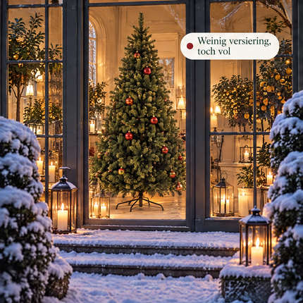infographic opus55 infographic 5 - Cheqo® Kunstkerstboom 240 cm zonder Verlichting