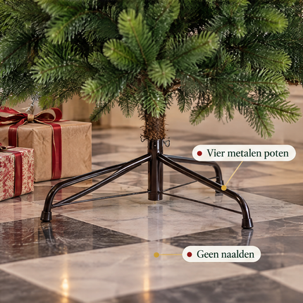infographic opus55 infographic 4 - Cheqo® Kunstkerstboom 180 cm zonder Verlichting