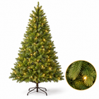 infographic opus55 hoofdafbeelding - Cheqo® Kunstkerstboom 180 cm met Verlichting Warm Wit