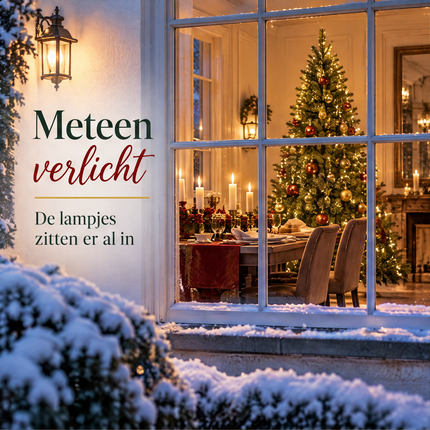 infographic opus55 infographic 1 - Cheqo® Kunstkerstboom 180 cm met Verlichting Warm Wit