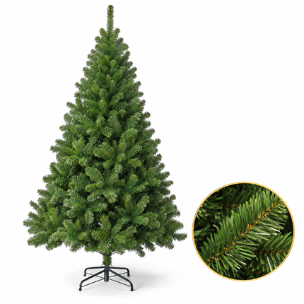 infographic opus55 hoofdafbeelding - Cheqo® Kunstkerstboom 185 cm Ø115 cm zonder Verlichting