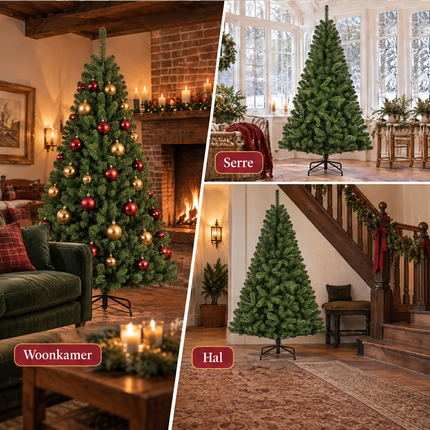 infographic opus55 infographic 5 - Cheqo® Kunstkerstboom 185 cm Ø115 cm zonder Verlichting