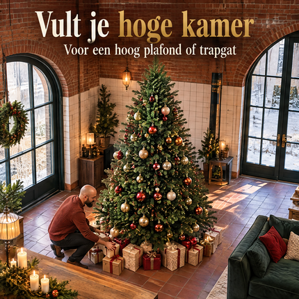 infographic opus55 infographic 1 - Cheqo® Kunstkerstboom 215 cm Ø140 cm zonder Verlichting