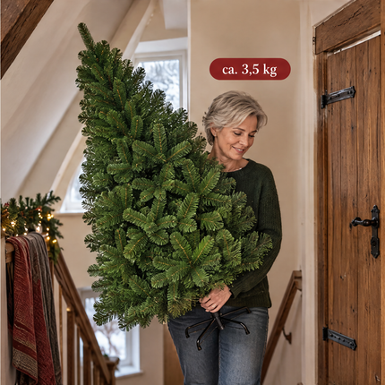 infographic opus55 infographic 6 - Cheqo® Kunstkerstboom 155 cm Ø90 cm zonder Verlichting
