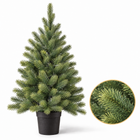 infographic opus55 hoofdafbeelding - Cheqo® Mini Kerstboom 90 cm in Zwarte Pot
