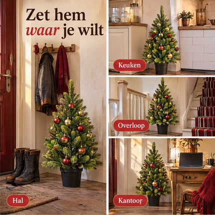 infographic opus55 infographic 3 - Cheqo® Mini Kerstboom 90 cm in Zwarte Pot