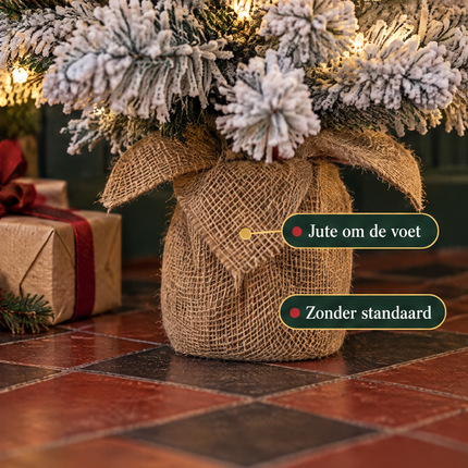 infographic opus55 infographic 6 - Cheqo® Mini Kerstboom 90 cm met Sneeuw en Verlichting Warm Wit