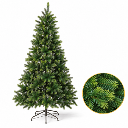 infographic opus55 hoofdafbeelding - Cheqo® Kunstkerstboom 120 cm Ø80 cm zonder Verlichting