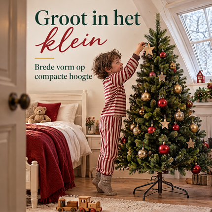 infographic opus55 infographic 1 - Cheqo® Kunstkerstboom 120 cm Ø80 cm zonder Verlichting