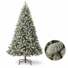 infographic opus55 hoofdafbeelding - Cheqo® Kunstkerstboom 180 cm met Sneeuw zonder Verlichting