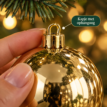 infographic opus55 infographic 5 - Cheqo® Kerstballen Set van 60 Goud