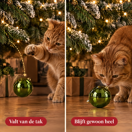 infographic opus55 infographic 2 - Cheqo® Kerstballen Set van 60 Olijfgroen