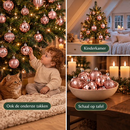 infographic opus55 infographic 6 - Cheqo® Kerstballen Set van 60 Roze