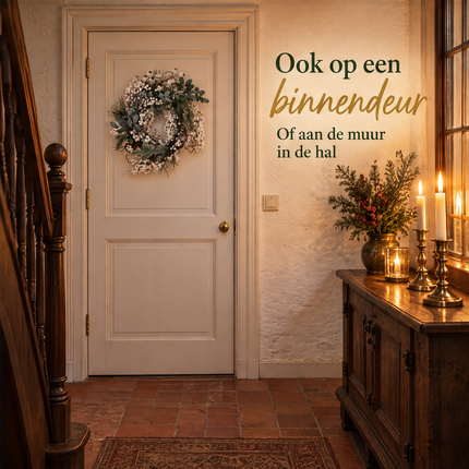 infographic opus55 infographic 6 - Cheqo® Kerstkrans 40 cm met Witte Bessen en Dennenappels