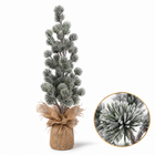 infographic opus55 hoofdafbeelding - Cheqo® Mini Kerstboom 45 cm met Sneeuw