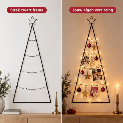 infographic opus55 infographic 2 - Cheqo® Wandkerstboom Zwart met Ster