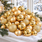 infographic opus55 hoofdafbeelding - Cheqo® Kerstballen Set van 42 Goud
