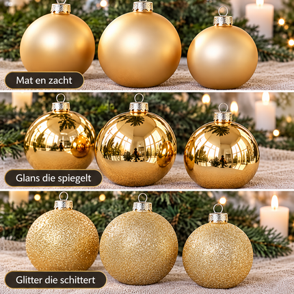 infographic opus55 infographic 3 - Cheqo® Kerstballen Set van 42 Goud
