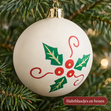 infographic opus55 infographic 3 - Cheqo® Kerstballen Set van 9 Rood, Wit en Groen