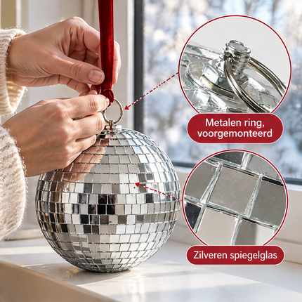 infographic opus55 infographic 3 - Cheqo® Discobal 25 cm Zilver