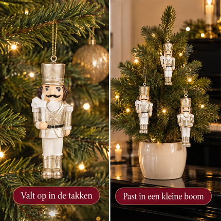 infographic opus55 infographic 4 - Cheqo® Notenkrakers Set van 6 Goud en Wit