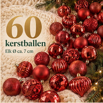 infographic opus55 infographic 3 - Cheqo® Kerstballen Set van 60 Rood