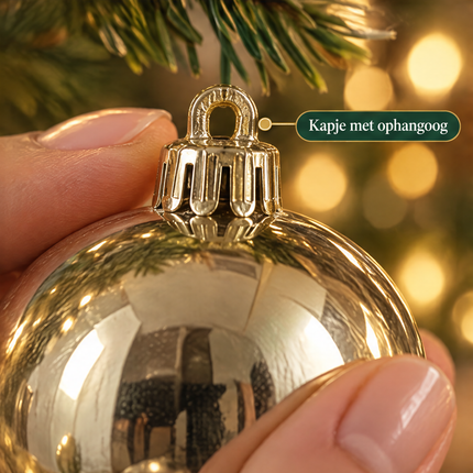 infographic opus55 infographic 5 - Cheqo® Kerstballen Set van 60 Champagne