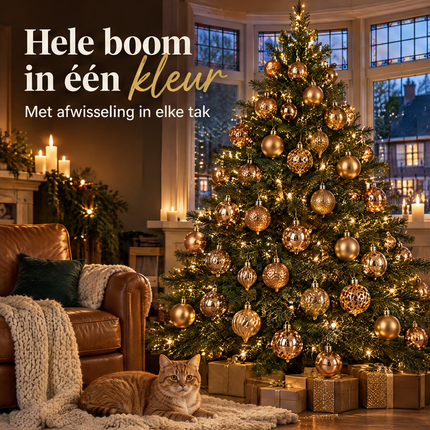 infographic opus55 infographic 1 - Cheqo® Kerstballen Set van 60 Koper