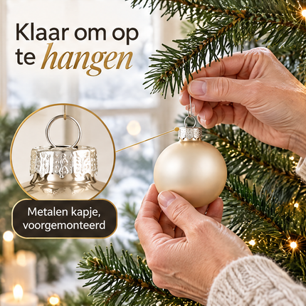 infographic opus55 infographic 5 - Cheqo® Kerstballen Set van 26 Champagne