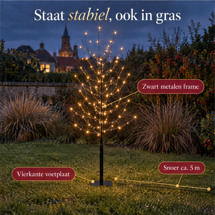 infographic opus55 infographic 5 - Cheqo® LED Boom Buiten 150 cm met 140 Lampjes