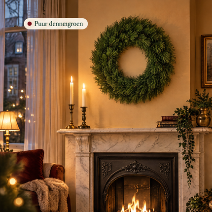 infographic opus55 infographic 1 - Cheqo® Kerstkrans 45 cm Groen zonder Versiering