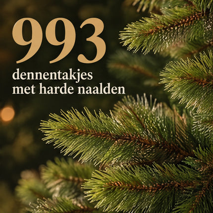 infographic opus55 infographic 3 - Cheqo® Kunstkerstboom 215 cm met Harde Naalden
