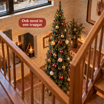 infographic opus55 infographic 4 - Cheqo® Kunstkerstboom 215 cm zonder Verlichting