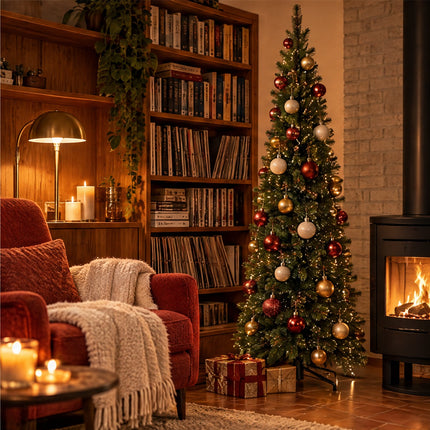 infographic opus55 infographic 6 - Cheqo® Kunstkerstboom 215 cm zonder Verlichting