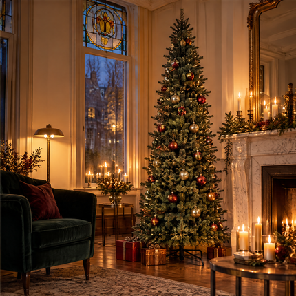 infographic opus55 infographic 6 - Cheqo® Kunstkerstboom 260 cm zonder Verlichting